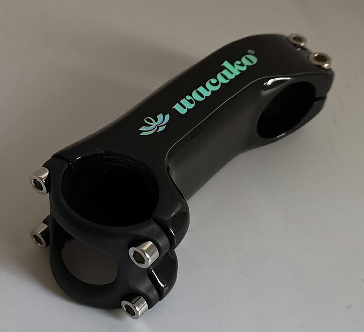 楽天市場】wacako カーボンステム 6度17度 ロードバイクステム