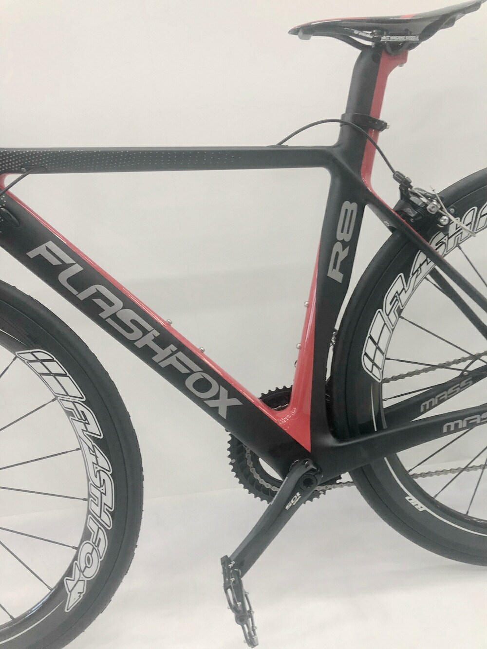 楽天市場】FLASHFOX 自転車 ロードバイク フルカーボン 完成車