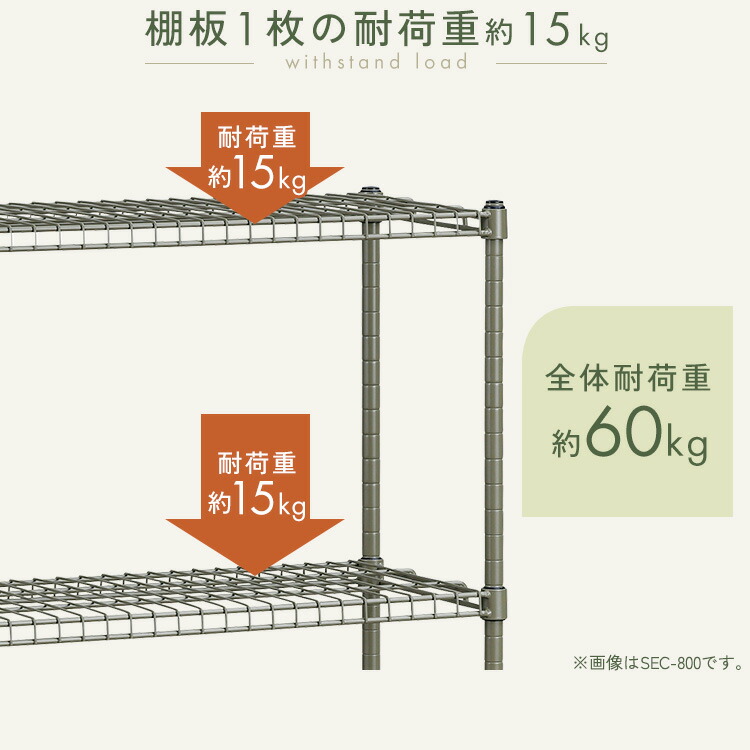 楽天市場】【10%OFF】スチールラック 幅59 収納ラック 4段 収納棚 本棚