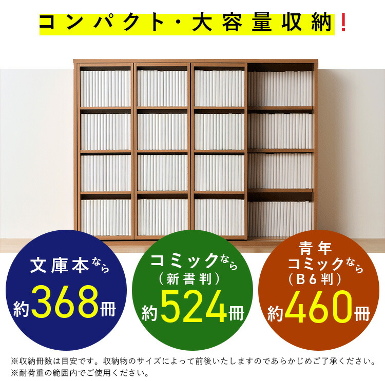 楽天市場】本棚 大容量 棚 スライド 2列 アイリスオーヤマ コミック