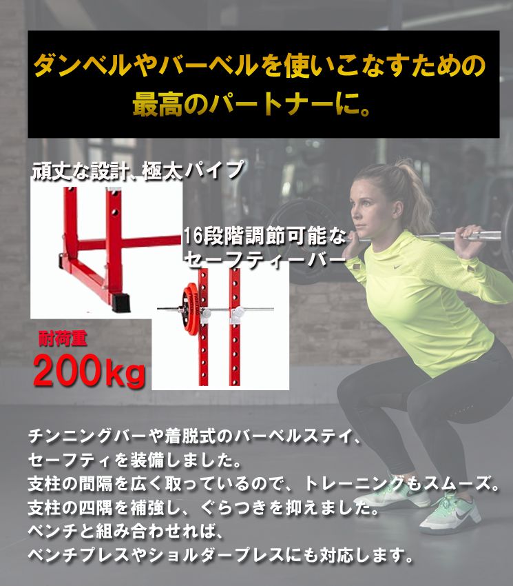 楽天市場】ファイティングロード パワーラック TRUST 【メーカー1年