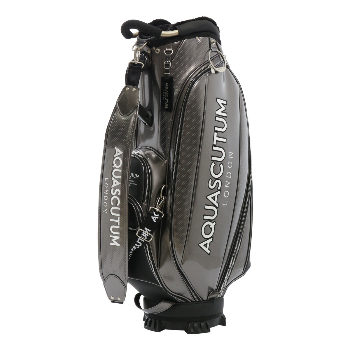 楽天市場】アクアスキュータム ゴルフ キャディバッグ カート型 9型 5