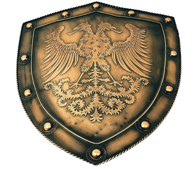 楽天市場】中世 神聖ローマ帝国の盾（楯） ディスプレイ・シールド壁