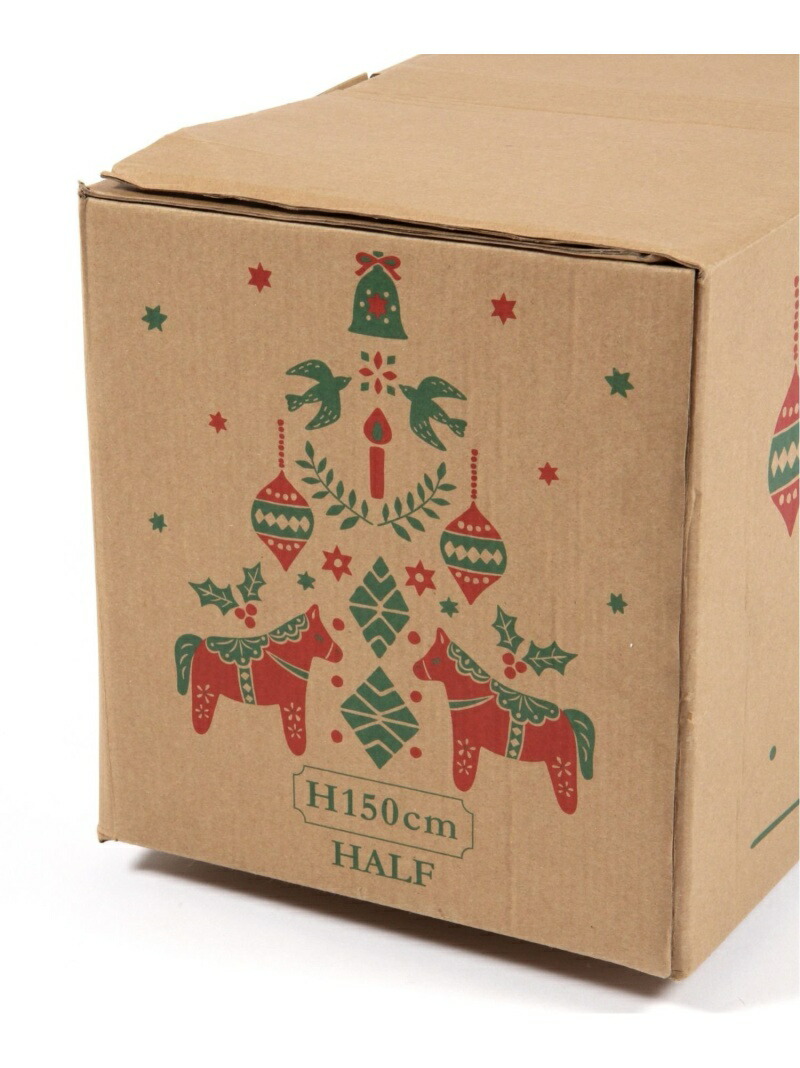 楽天市場】【SALE／20%OFF】ハーフツリー 150cm[CHRISTMAS 2022