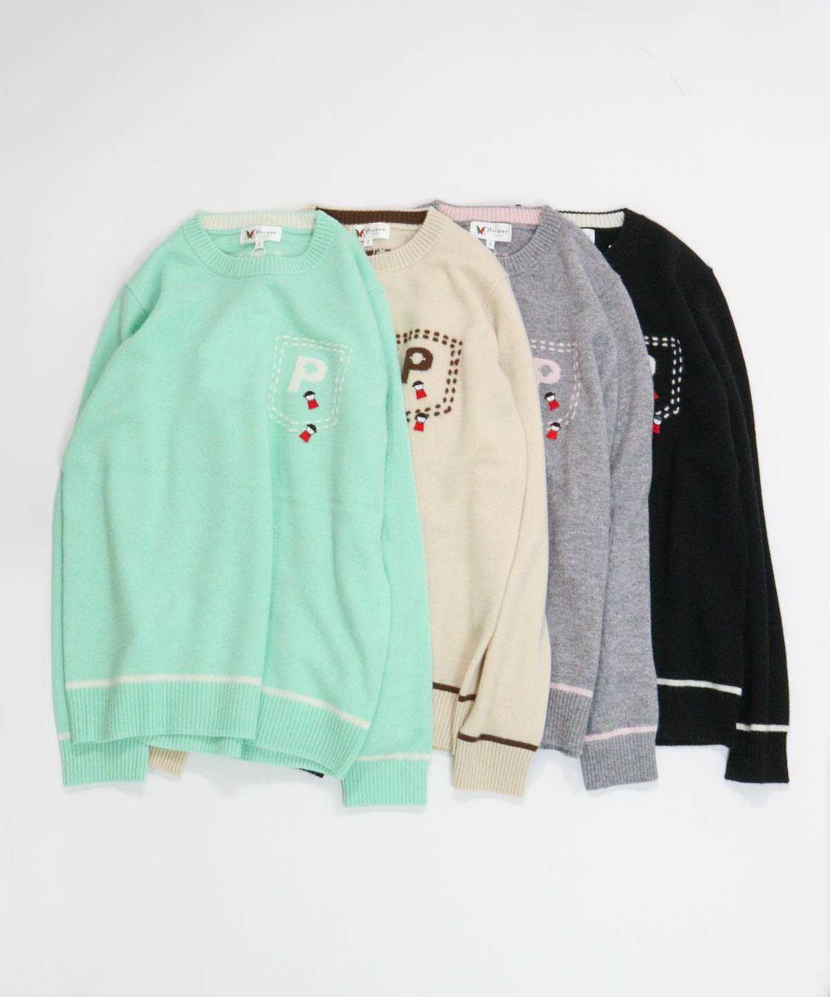 Picone Club｜【ピッコーネクラブ公式】カシミヤ100%ラインニット