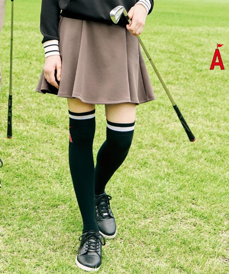 adabat｜ロゴラインフレアスカート | Rakuten Fashion(楽天