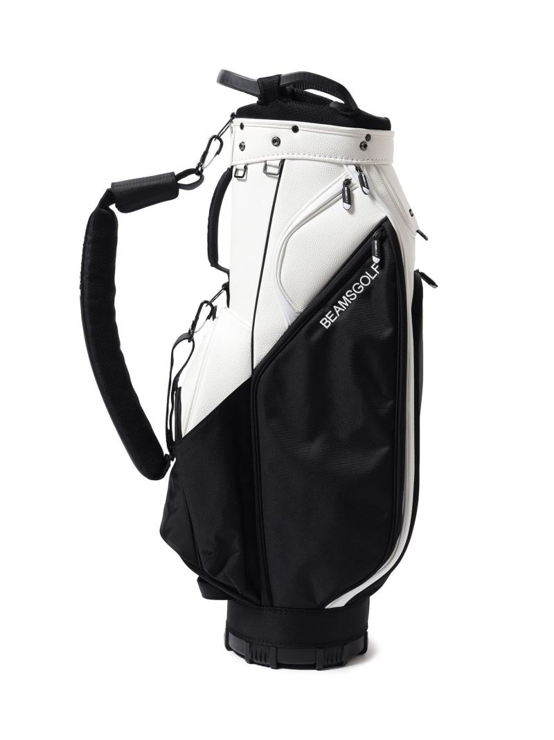 楽天市場】BEAMS GOLF バイカラー エイトハーフ キャディバッグ