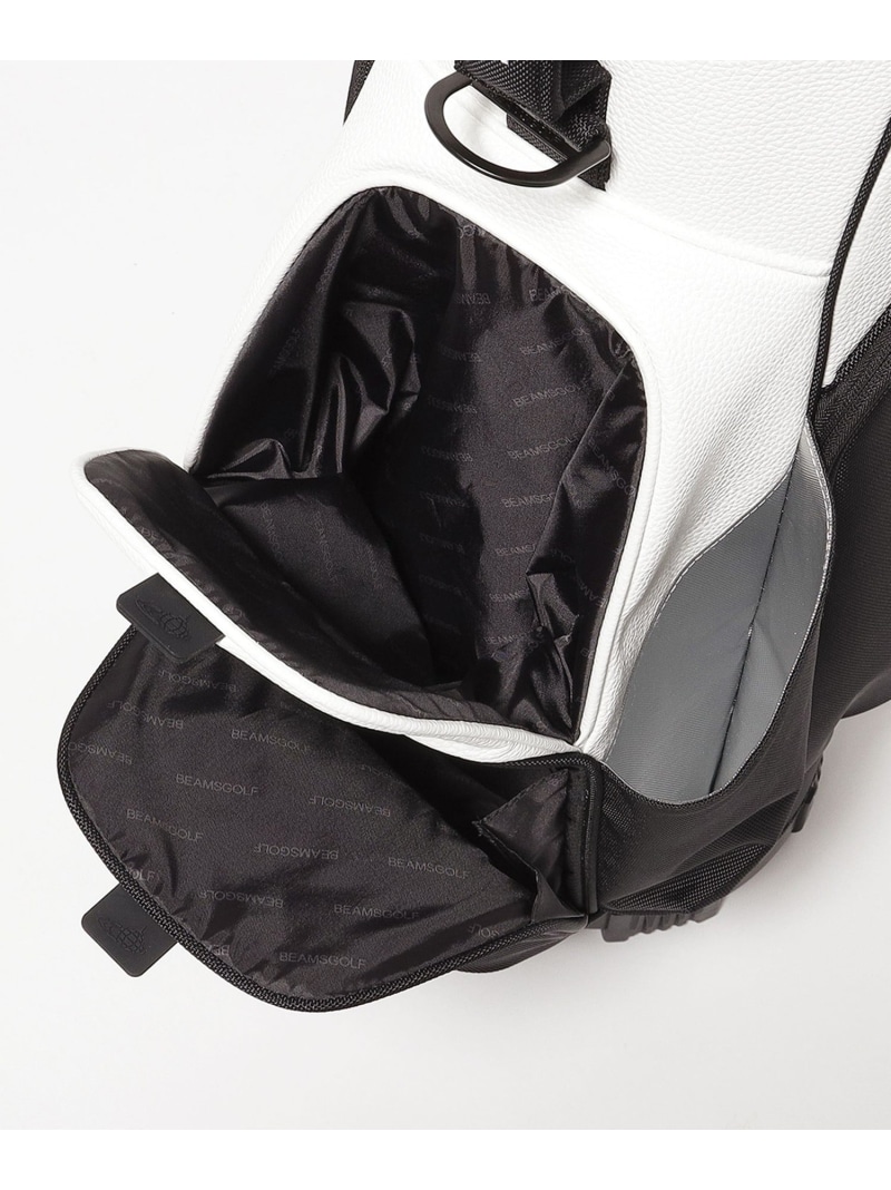 楽天市場】BEAMS GOLF バイカラー エイトハーフ キャディバッグ