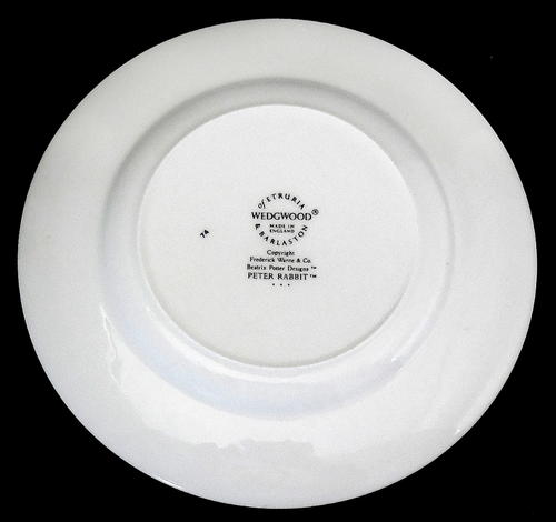 楽天市場】ウェッジウッド Wedgwood ピーターラビット英国製 旧刻印 約