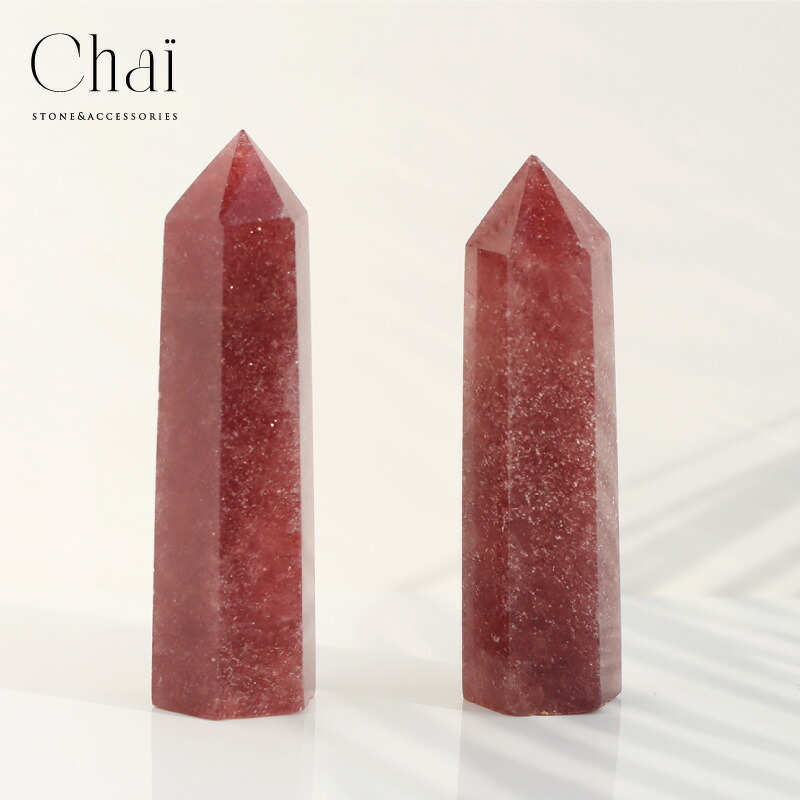 楽天市場】天然石 ストロベリークォーツ ストロベリークオーツ 苺水晶