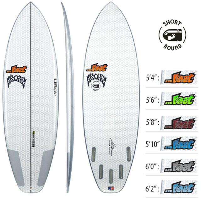 楽天市場】LIBTECHリブテック SHORT ROUNDショートラウンドLOST