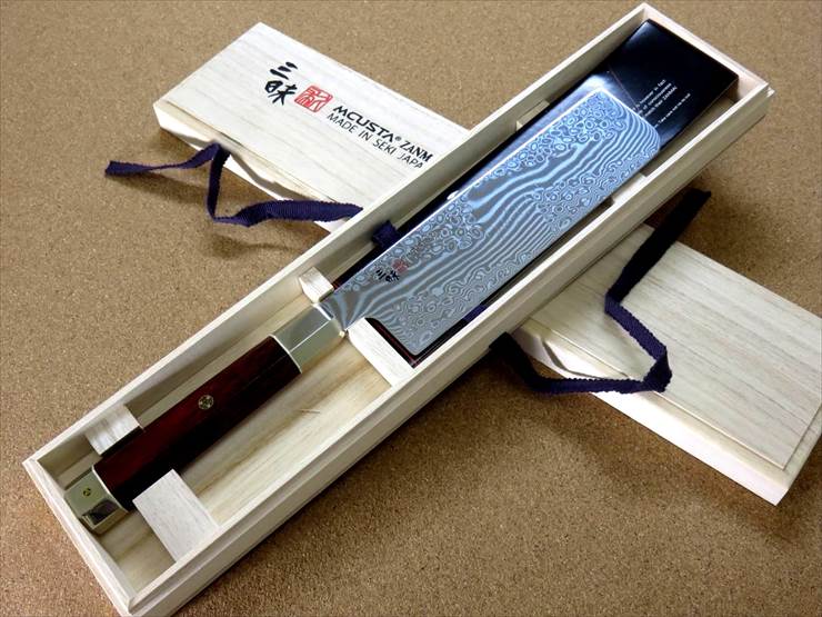 楽天市場】関の刃物 菜切り包丁 16.5cm (165mm) MCUSTA ZANMAI 三昧