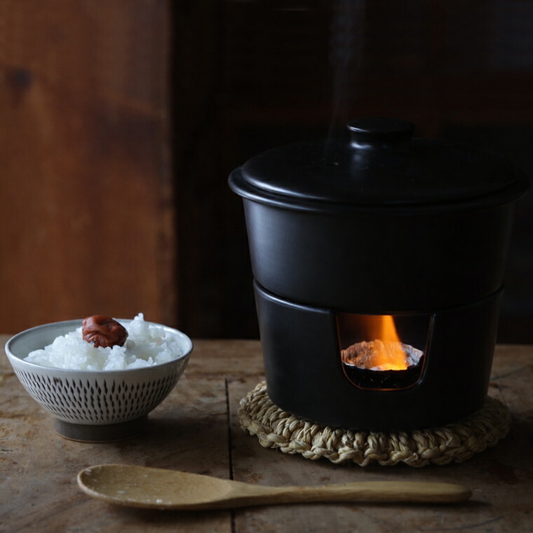 楽天市場】【懐石ひとり鍋＋コンロSET】 小さな卓上鍋 土鍋 コンロ