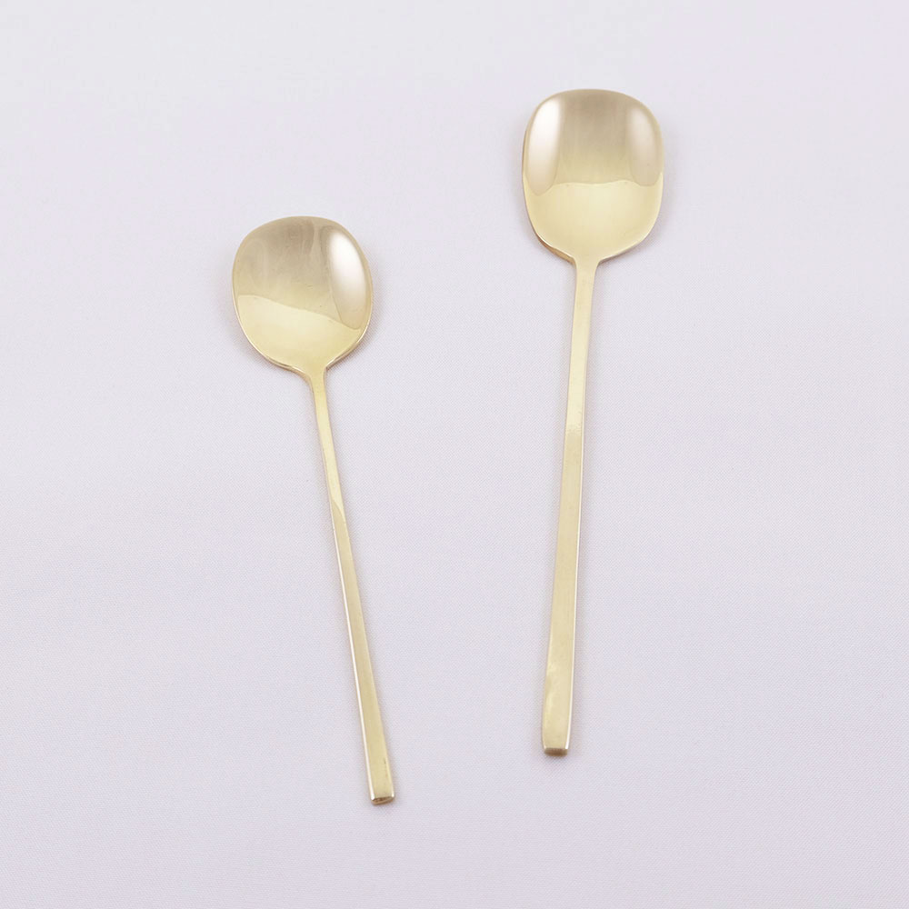 楽天市場】公式 shesay BRASSミールスプーン 2サイズ 13cm 16cm BRASS