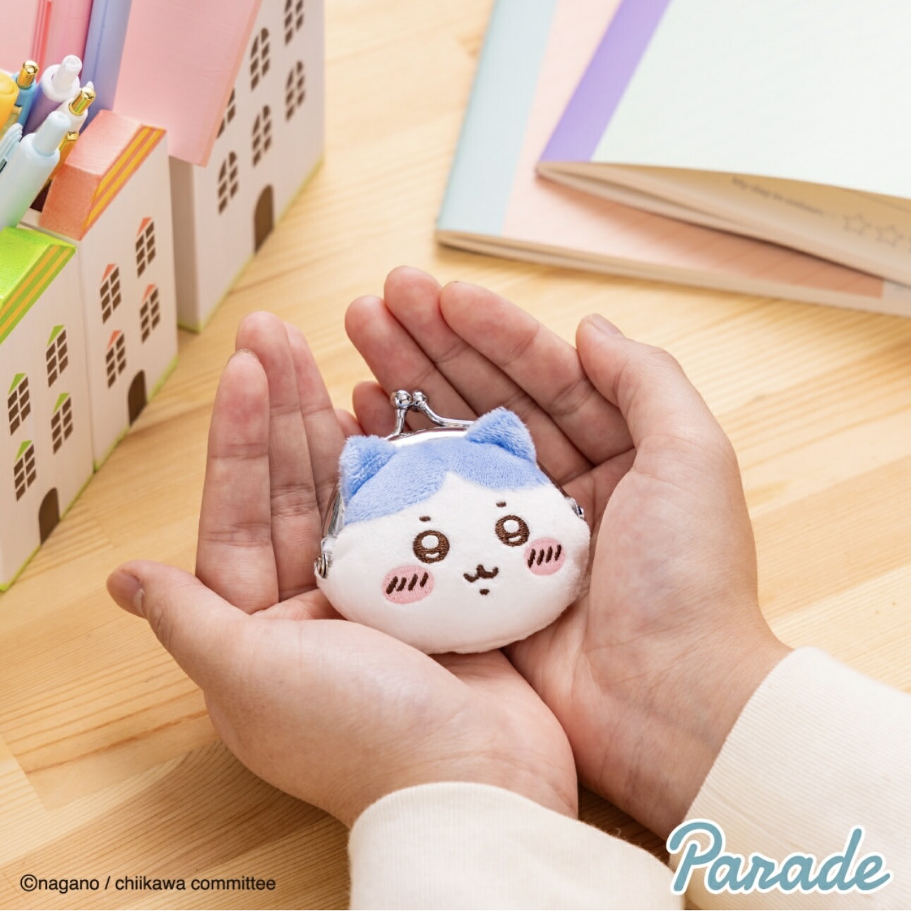 楽天市場】今だけ送料無料【ハチワレ】ちいかわ ミニがま口ポーチ ちい