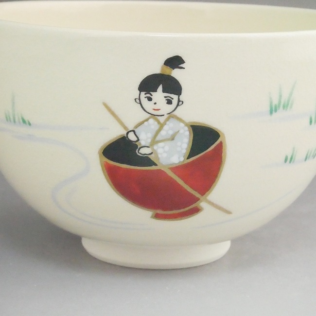 楽天市場】京焼 清水焼 小茶碗 日本昔話 一寸法師 : 京焼清水焼専門店