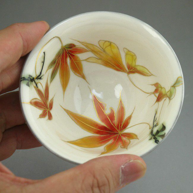 楽天市場】京焼 清水焼 紅葉盃 陶あん : 京焼清水焼専門店 松韻堂