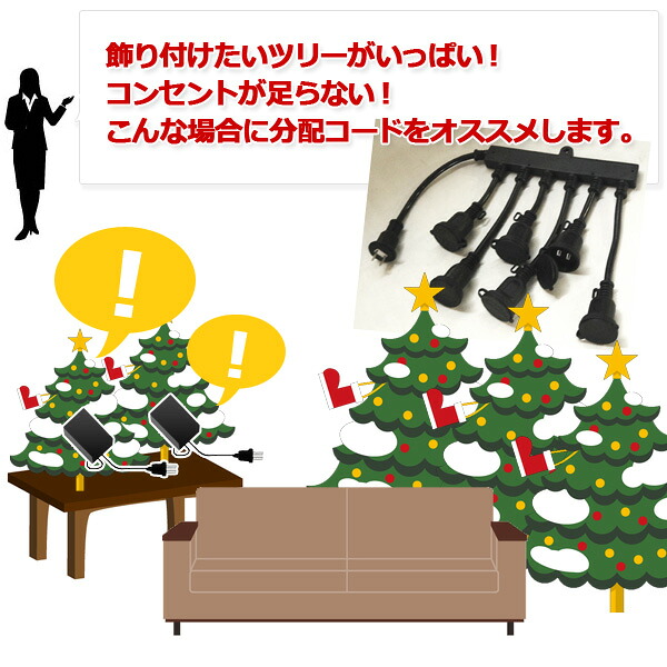 楽天市場】半額&5％OFF≪5(木)20時～≫ イルミネーション LED用 AC