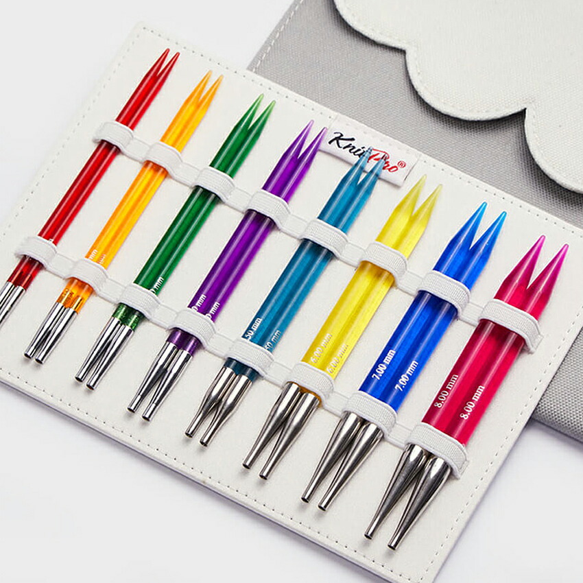 楽天市場】KnitPro TRENDZ(トレンツ)デラックス付け替え輪針セット