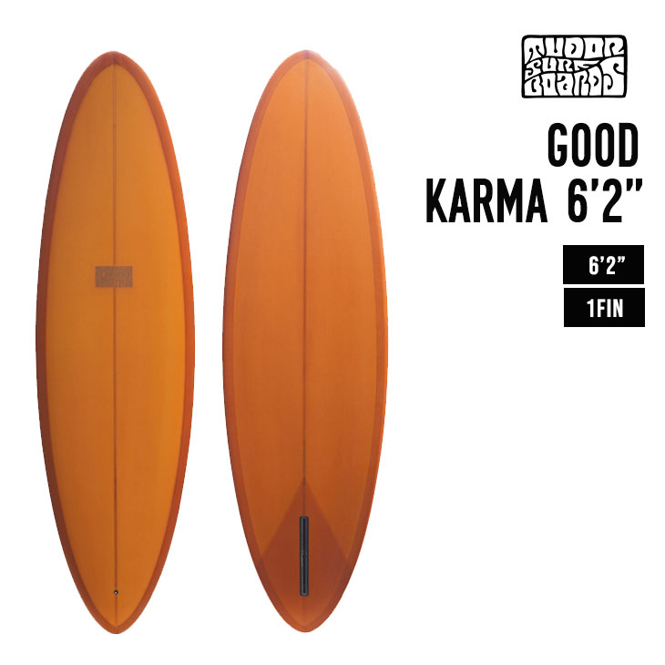 楽天市場】TUDOR SURFBOARDS チューダー サーフボード GOOD KARMA 6'2