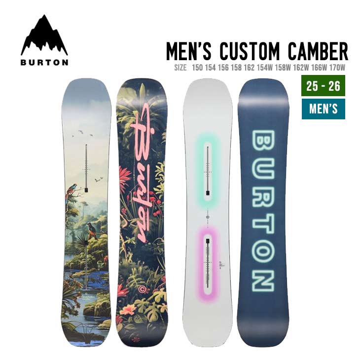 楽天市場】BURTON バートン 25-26 MEN'S CUSTOM CAMBER メンズ