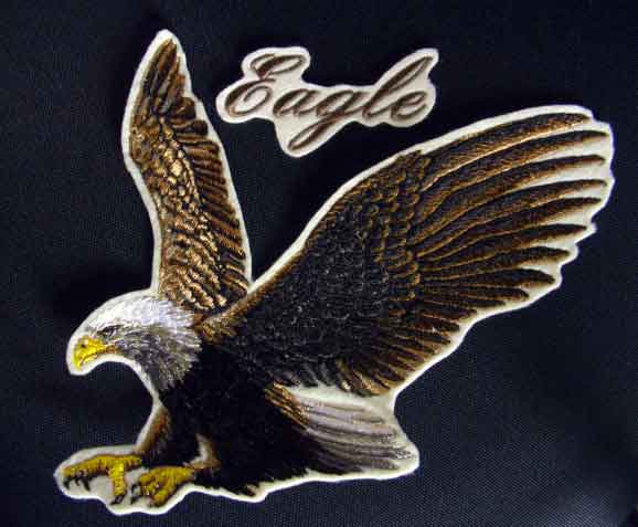 楽天市場】大きな鷹ワッぺン&文字セット「白×カラー」【ネコポスOK