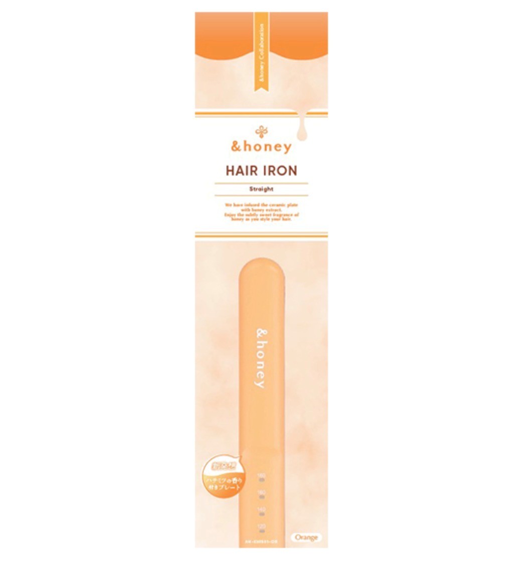 楽天市場】&honey(アンドハニー) ストレートヘアアイロン オレンジ AH