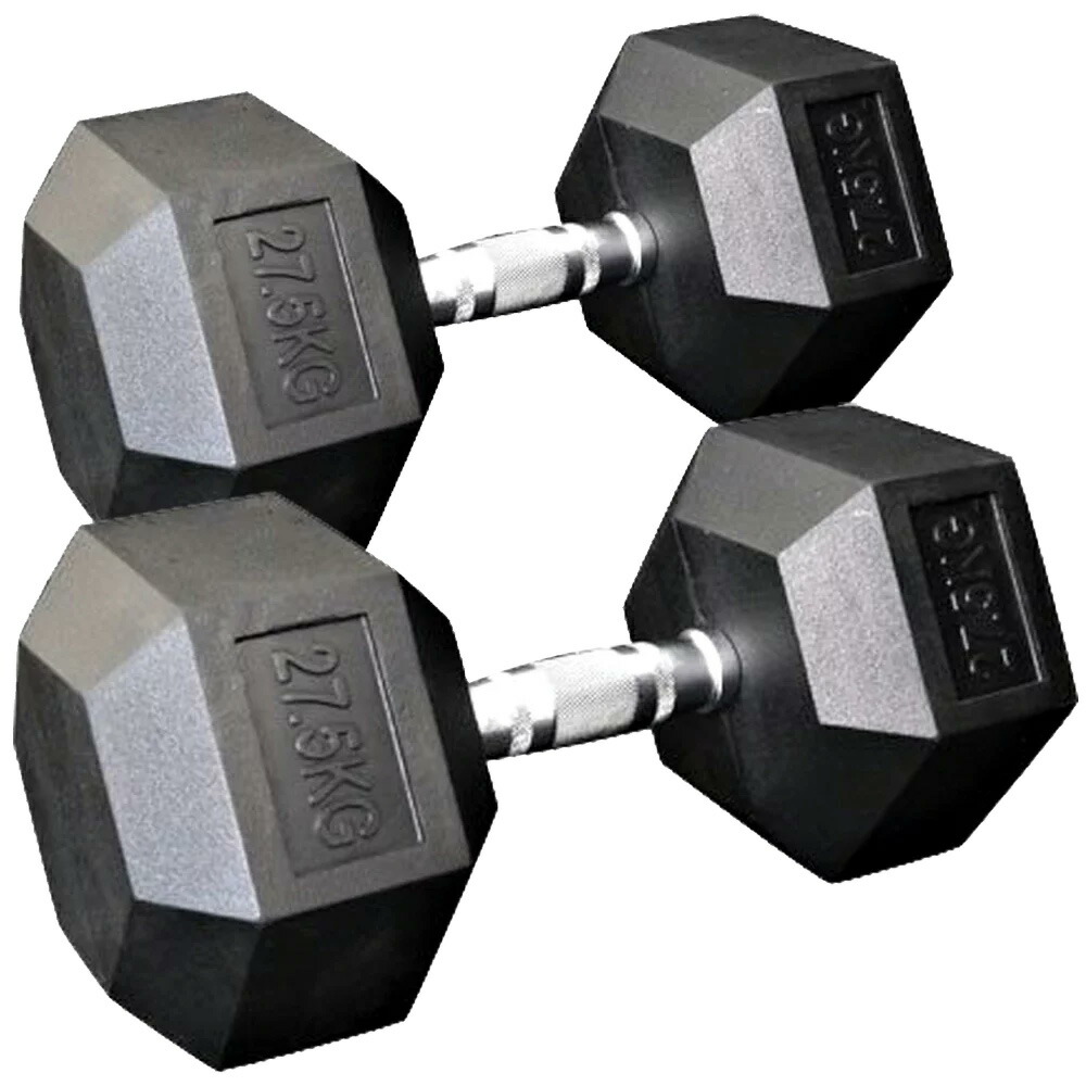 楽天市場】固定式六角ダンベル27.5kg 2本セット送料無料 ヘキサゴン