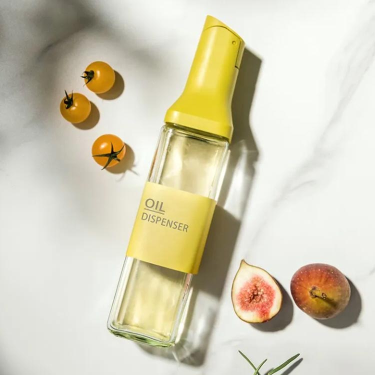 楽天市場】4本セット オイルボトル 醤油差し 液だれしない 500ml