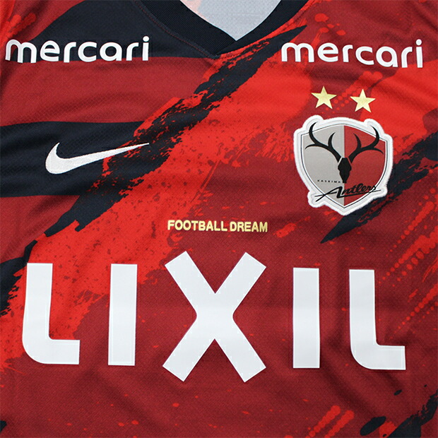 楽天市場】鹿島アントラーズ 2025 ホーム 半袖レプリカユニフォーム 71