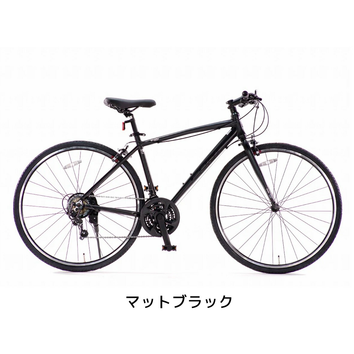 楽天市場】クロスバイク 自転車 STUDIO 700c 21段ギア CORE