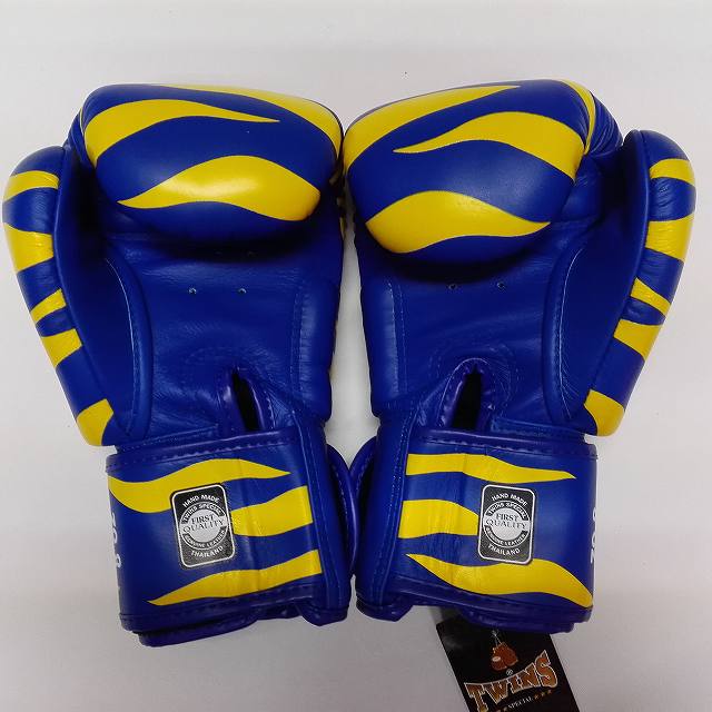 楽天市場】TWINS SPECIAL ボクシンググローブ 8oz Z青黄 /ボクシング