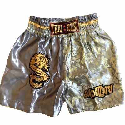 楽天市場】子供用 ナイロン パンツ 龍銀 ムエタイ キックパンツ