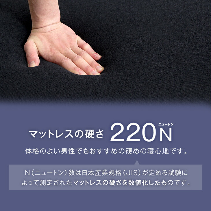 楽天市場】極厚20cm 竹炭消臭 男の純高反発(R) Z 三つ折り マットレス