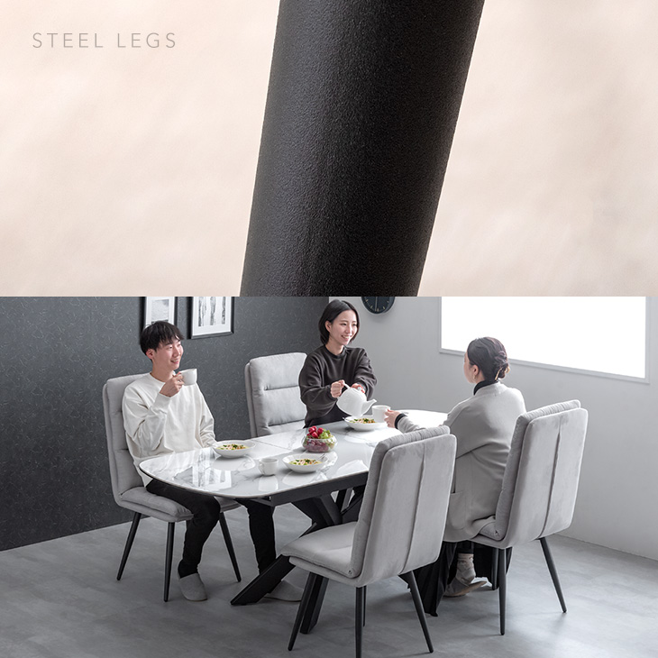 楽天市場】ダイニングチェア 回転 360° クッション ハイバック