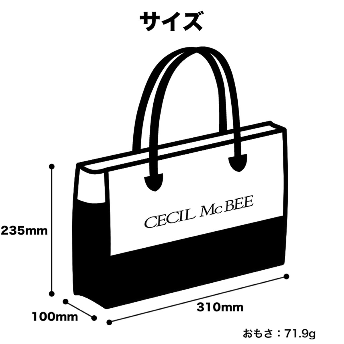 楽天市場】【ネコポス：1個まで】セシルマクビー CECIL McBEE