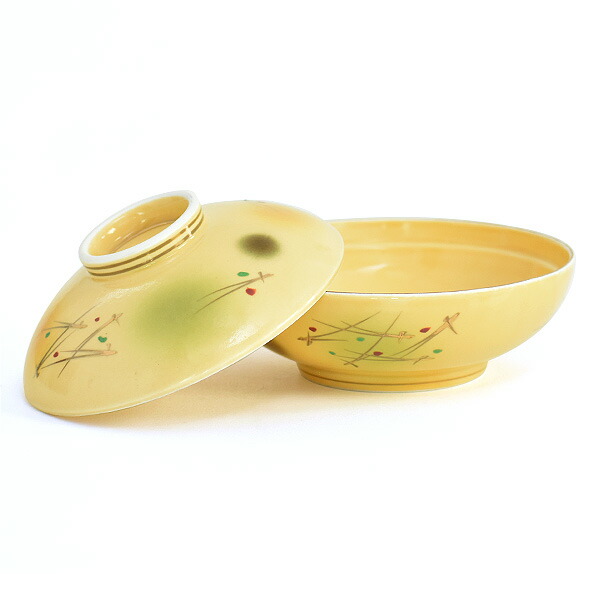 楽天市場】みちのく蓋向 約13.3cm 黄系 和食器 蓋向・円菓子碗 業務用