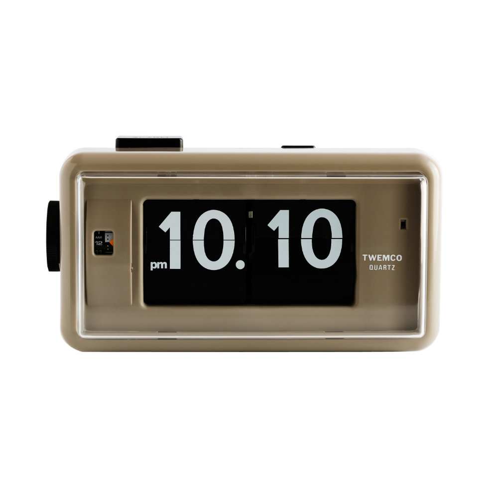 楽天市場】パタパタ 時計 TWEMCO DESK TOP ALARM CLOCK AL-30GYB