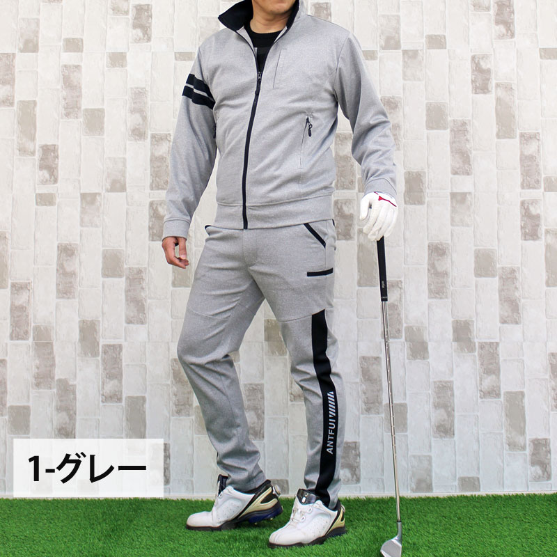 楽天市場】送料無料 ゴルフウェア セットアップ メンズ 上下セット