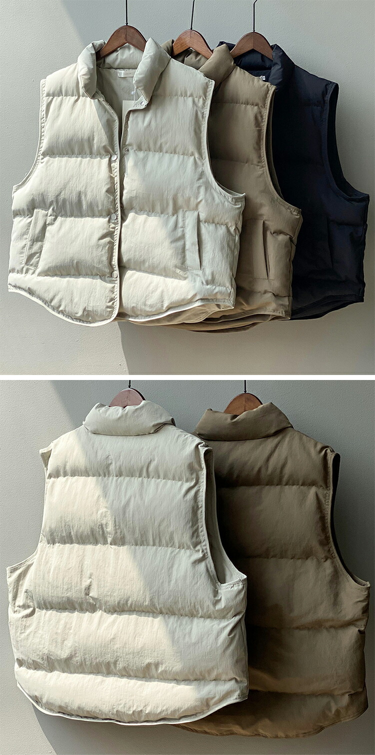 楽天市場】53%OFF! ダウンベスト レディース 冬 スタンドカラー 立ち襟