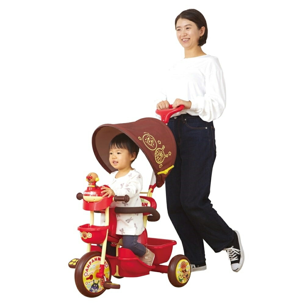 楽天市場】アンパンマン 三輪車 デラックス（おもちゃ）の通販