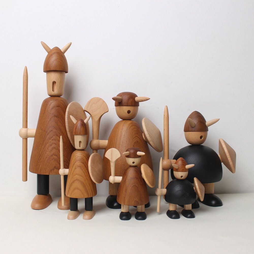 楽天市場】バイキング viking 海賊 置物 木製 オブジェ ウッド Jacob