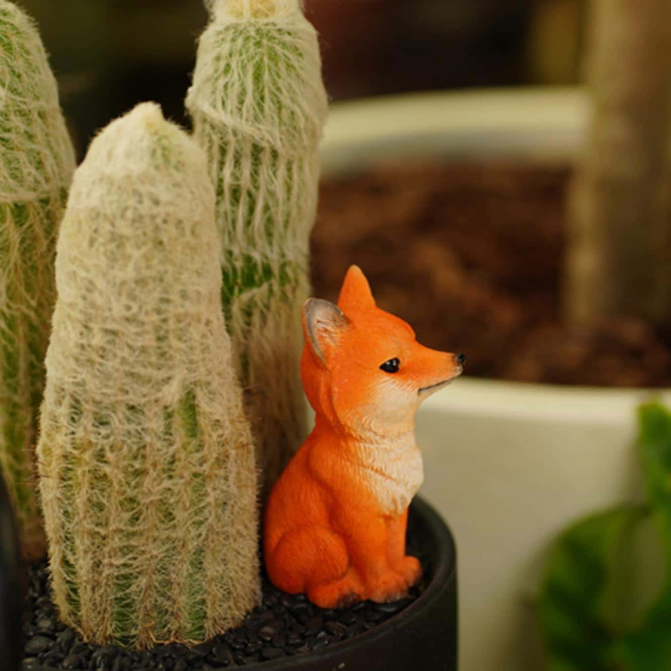 楽天市場】かわいい猫置物 ガーデンオブジェ 樹脂製 インテリア雑貨