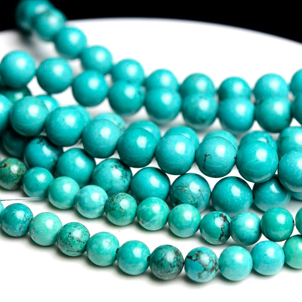 楽天市場】ターコイズ トルコ石 【12mm連売り：一連約40cm】激安卸価格