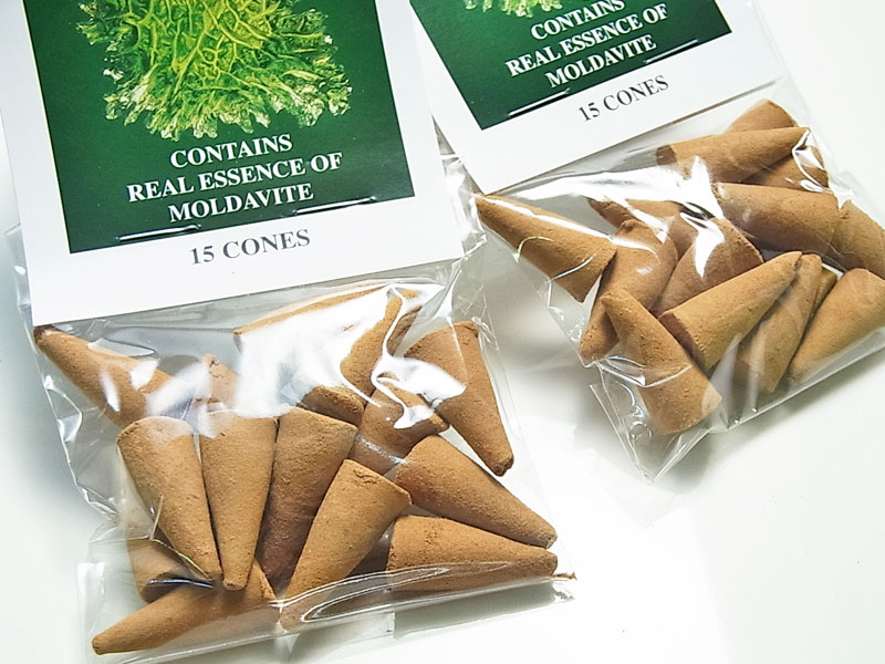 楽天市場】モルダバイト お香 【MOLDAVITE INCENSE】送料無料□コーン