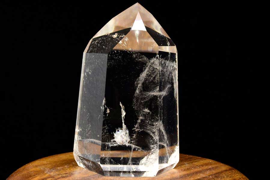 楽天市場】◇スーパーEXグレード◇天然 水晶 ポイント ◇超透明◇ 約