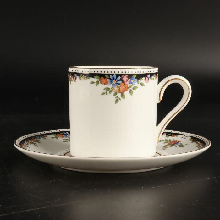 楽天市場】ウェッジウッド オズボーンデミタスカップ＆ソーサー 16 /R