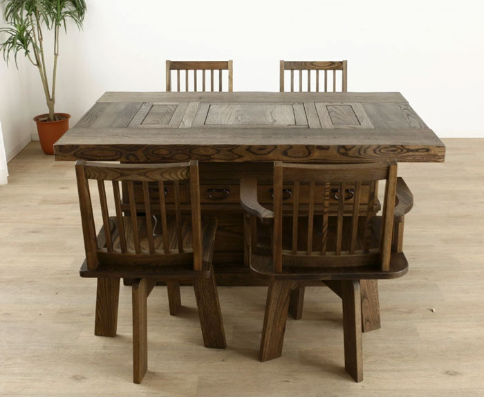 楽天市場】囲炉裏 日本製 国産家具 幅150 ダイニングテーブル いろり