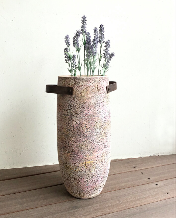 楽天市場】花瓶 花びん 陶器 おしゃれ エレガント 傘立て 傘立 花器