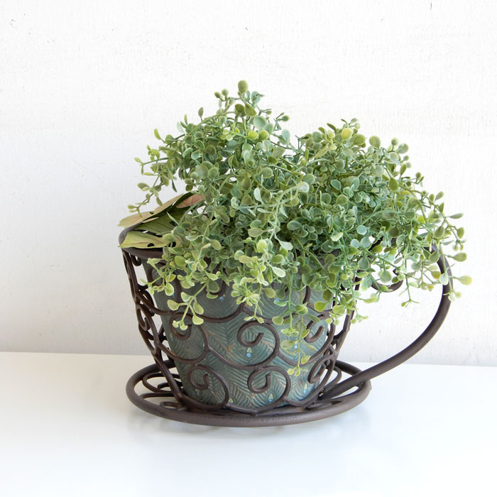 楽天市場】プランタースタンド 鉢入れ 花入れ おしゃれ カップ風